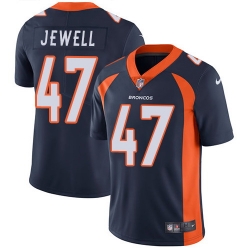 Nike Broncos #47 Josey Jewell Navy Blue Alternate Mens Stitched NFL Vapor Untouchable Limited Jersey