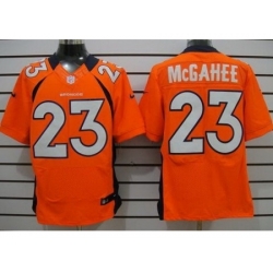 Nike Denver Broncos 23 Willis McGahee Orange Elite NFL Jersey