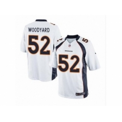 Nike Denver Broncos 52 Wesley Woodyard white Limited NFL Jersey