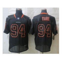 Nike Denver Broncos 94 DeMarcus Ware black Elite Lights Out NFL Jersey