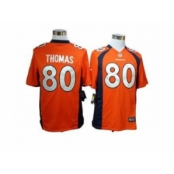 Nike denver broncos 80 Julius Thomas orange game NFL Jersey