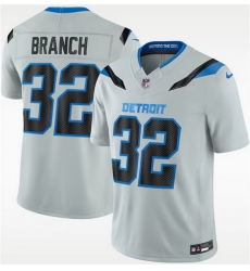 Men Detroit Lions 32 Brian Branch Silver 2026 F U S E Rivalries Collection Limited Stitched Football Jersey Men Detroit Lions 32 Brian Branch Silver 2026 F U S E Rivalries Collection Limited Stitched Football Jersey