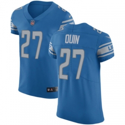 Nike Lions #27 Glover Quin Blue Team Color Mens Stitched NFL Vapor Untouchable Elite Jersey