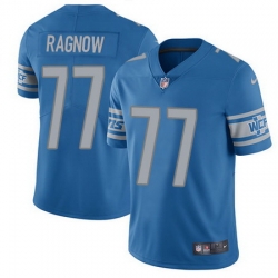 Nike Lions #77 Frank Ragnow Light Blue Team Color Youth Stitched NFL Vapor Untouchable Limited Jersey