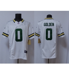 Men Green Bay Packers 0 Matthew Golden White Vapor 2025 F U S E  Limited Stitched Football Jersey Men Green Bay Packers 0 Matthew Golden White Vapor 2025 F U S E  Limited Stitched Football Jersey