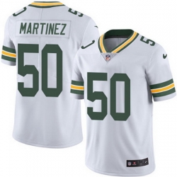 Men Nike Packers 50 Blake Martinez White NFL Vapor Untouchable Limited Jersey