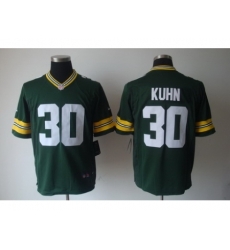 Nike Green Bay Packers 30 John Kuhn Green Game NFL Jersey