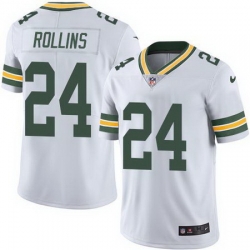 Nike Packers #24 Quinten Rollins White Mens Stitched NFL Limited Rush Jersey