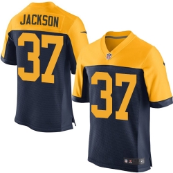 Nike Packers #37 Josh Jackson Navy Blue Alternate Mens Stitched NFL New Elite Jersey