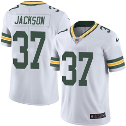 Nike Packers #37 Josh Jackson White Mens Stitched NFL Vapor Untouchable Limited Jersey