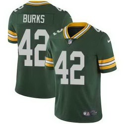 Nike Packers 42 Oren Burks Green Vapor Untouchable Limited Jersey