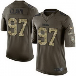 Nike Packers #97 Kenny Clark Green Mens Stitched NFL Limited Salute To Service Jersey