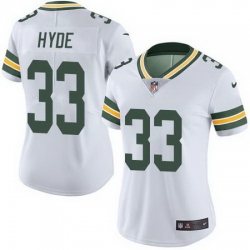 Nike Packers #33 Micah Hyde White Womens Stitched NFL Limited Rush Jersey