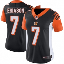 Womens Nike Cincinnati Bengals 7 Boomer Esiason Vapor Untouchable Limited Black Team Color NFL Jersey