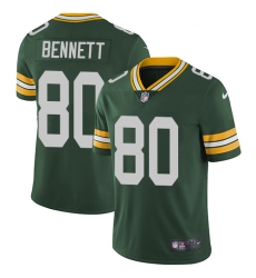 Nike Packers #80 Martellus Bennett Green Team Color Youth Stitched NFL Vapor Untouchable Limited Jersey