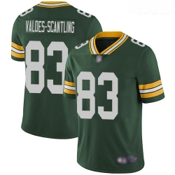 Packers #83 Marquez Valdes Scantling Green Team Color Youth Stitched Football Vapor Untouchable Limited Jersey