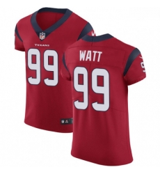 Men Nike Houston Texans 99 JJ Watt Red Alternate Vapor Untouchable Elite Player NFL Jersey