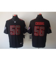 Nike Houston Texans 56 Brian Cushing Black Impact Limited NFL Jersey