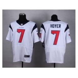 Nike Houston Texans 7 Brian Hoyer white Elite NFL Jersey