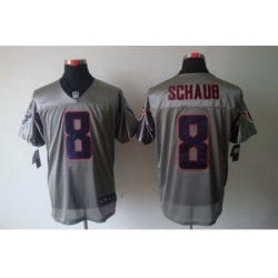 Nike Houston Texans 8 Matt Schaub Grey Elite Shadow NFL Jersey