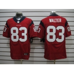 Nike Houston Texans 83 Kevin Walter Red Elite NFL Jersey