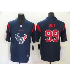 Nike Texans 99 J.J. Watt Navy Team Big Logo Color Rush Limited Jersey