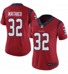 Womens Nike Houston Texans 32 Tyrann Mathieu Game Red Alternate NFL Jersey