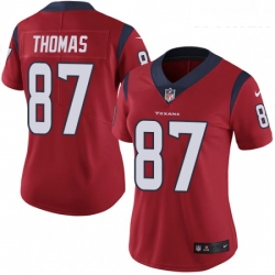 Womens Nike Houston Texans 87 Demaryius Thomas Red Alternate Vapor Untouchable Limited Player NFL Jersey