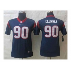 Nike Youth jerseys houston texans #90 clowney blue[clowney]