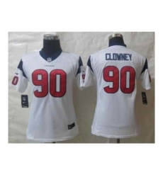Nike Youth jerseys houston texans #90 clowney white[clowney]