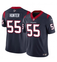 Youth Houston Texans 55 Danielle Hunter Navy 2024 F U S E Vapor Untouchable Limited Stitched Football Jersey