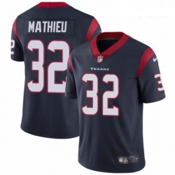 Youth Nike Houston Texans 32 Tyrann Mathieu Navy Blue Team Color Vapor Untouchable Limited Player NFL Jersey