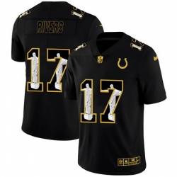 Indianapolis Colts 17 Philip Rivers Men Nike Carbon Black Vapor Cristo Redentor Limited NFL Jersey