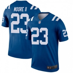 Men Indianapolis Colts Kenny Moore II Legend Jersey Royal