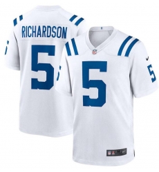 Nike Indianapolis Colts Anthony Richardson #5 White Vapor Untouchable Limited Stitched NFL Jersey
