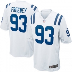 Youth Nike Indianapolis Colts 93# Dwight Freeney White Jerseys