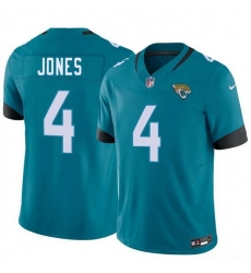 Men Jacksonville Jaguars 4 Jarrian Jones Teal 2026 F U S E Vapor Untouchable Limited Stitched Jersey Men Jacksonville Jaguars 4 Jarrian Jones Teal 2026 F U S E Vapor Untouchable Limited Stitched Jersey