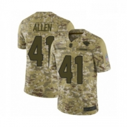 Men Jacksonville Jaguars 41 Josh Allen Limited Camo 2018 Salute to Service Football Jersey