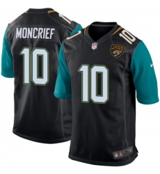 Men Nike Donte Moncrief Jacksonville Jaguars Game Black Alternate Jersey