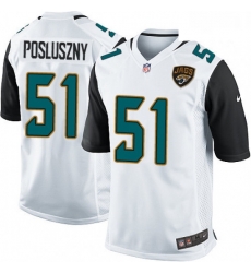 Men Nike Jacksonville Jaguars 51 Paul Posluszny Game White NFL Jersey