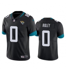 Men's Jacksonville Jaguars #0 Calvin Ridley Black Vapor Untouchable Limited Stitched Jersey