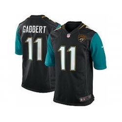 Nike Jacksonville Jaguars 11 Blaine Gabbert Black Game NFL Jersey