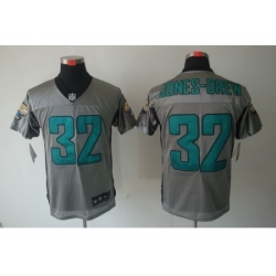 Nike Jacksonville Jaguars 32 Maurice Jones-Drew Grey Elite Shadow NFL Jersey