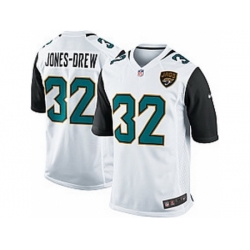 Nike Jacksonville Jaguars 32 Maurice Jones-Drew White Game New NFL Jersey