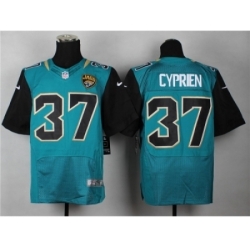 Nike Jacksonville Jaguars 37 John Cyprien green Elite NFL Jersey