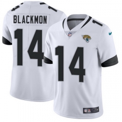 Nike Jaguars #14 Justin Blackmon White Mens Stitched NFL Vapor Untouchable Limited Jersey