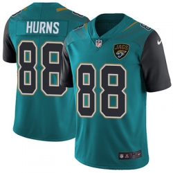 Nike Jaguars #88 Allen Hurns Teal Green Team Color Mens Stitched NFL Vapor Untouchable Limited Jersey