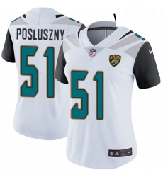 Womens Nike Jacksonville Jaguars 51 Paul Posluszny Elite White NFL Jersey