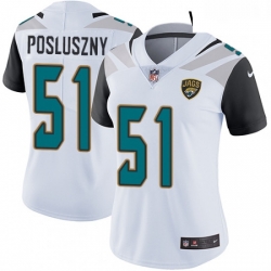 Womens Nike Jacksonville Jaguars 51 Paul Posluszny White Vapor Untouchable Limited Player NFL Jersey