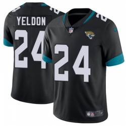 Nike Jaguars #24 T J  Yeldon Black Alternate Youth Stitched NFL Vapor Untouchable Limited Jersey